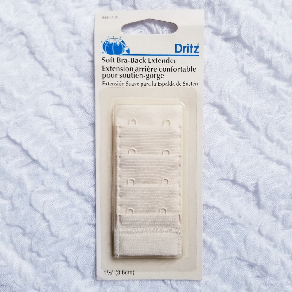 DRITZ Soft Back Bra Extender in Cream
